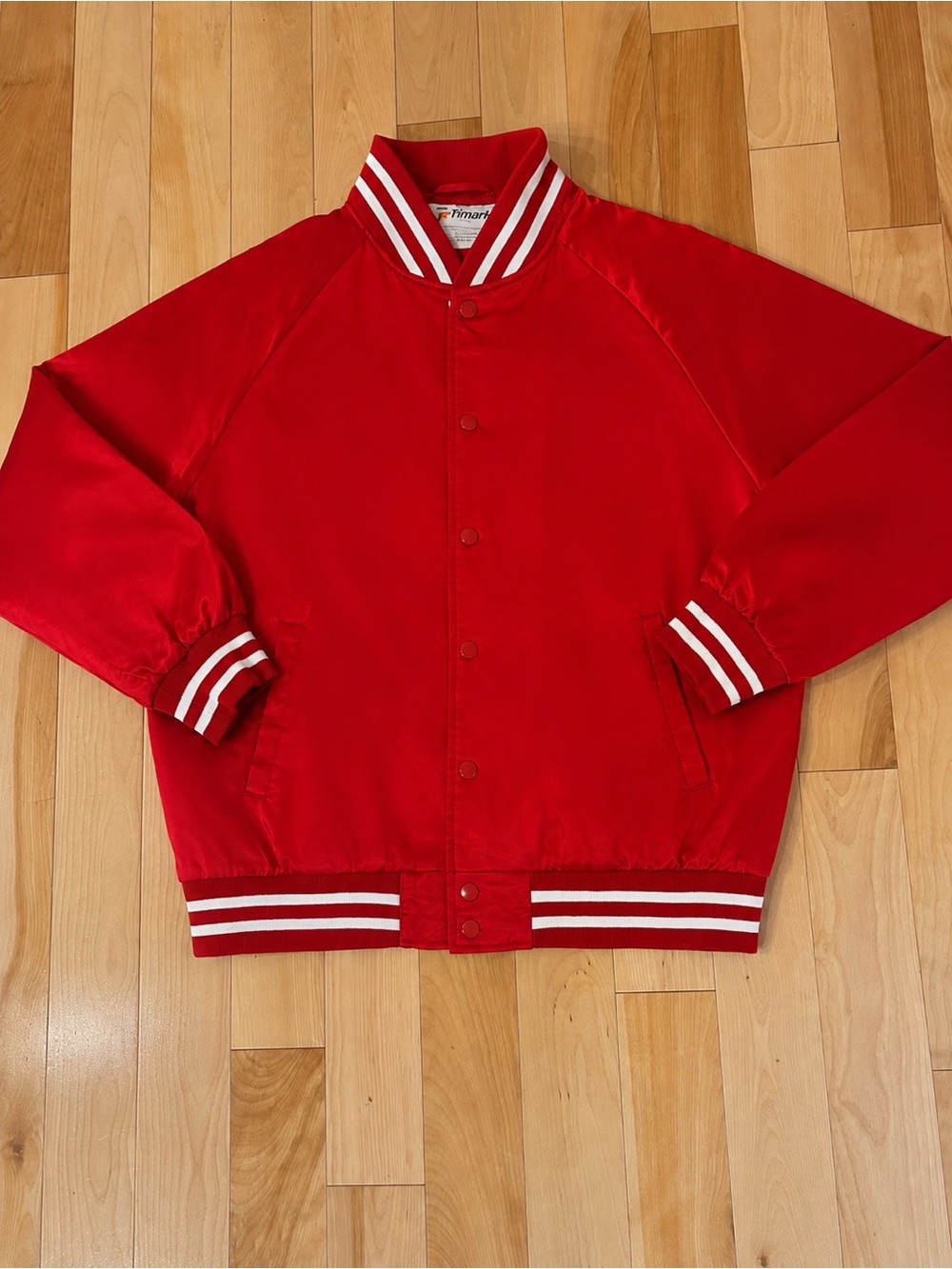 Unbranded Red Varsity-Style Men's Jacket